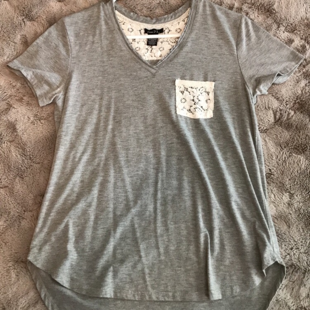 V-neck shirt